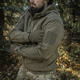 Флісова кофта з капюшоном M-Tac Windblock Division Gen.II Dark Olive розмір M - зображення 5