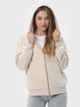 Набор толстовок на молнии с капюшоном женских Ray Premium Loose U0409W-Cream-Dark Grey XS 2 шт Бежевый/Темно-серый (RAY2000000046259) - изображение 5