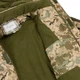 Зимовий Бушлат на флісі Softshell з Капюшоном піксель розмір S - зображення 7
