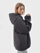 Набор худи теплых оверсайз женских Ray Oversize U0404W-Cream-Pink-Dark Grey L/XL 3 Бежевый/Розовый/Темно-серый (RAY2000000045887) - изображение 14
