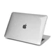 Прозрачный чехол с блестками накладка Hardshell для MacBook Air 13,6" M2 2022 A2681 / M3 2024 A3113 / M4 2025 A3240 Glitter Case ультратонкий пластик - изображение 1