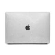 Прозрачный чехол с блестками накладка Hardshell для MacBook Air 13,6" M2 2022 A2681 / M3 2024 A3113 / M4 2025 A3240 Glitter Case ультратонкий пластик - изображение 7