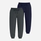 Набор спортивных штанов женских Ray Premium Loose U0909W-Dark Grey-Navy Blue L 2 шт Темно-серый/Темно-синим (RAY2000000048383) - изображение 1