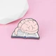 Брошь-значок BROCHE бижутерия Медицина Психология Мозг на книге BRGV115103 - изображение 6