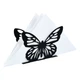 Подставка для салфеток Butterfly Stenson R99892-1 14х9 см черная - изображение 2
