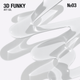 Арт-гель Adore Professional для объемных дизайнов 3D Funky №03 Сlear 15 мл - изображение 2
