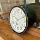 Настенные часы Бесшумные (25 см) Ph-03-W QUARTZ черные - изображение 5
