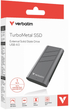 SSD dysk Verbatim TurboMetal 2TB USB-C USB4 Silver - obraz 4