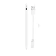Стилус Hoco GM112 для iPad Pro/Mini/Air Bluetooth наклон Palm Rejection магнитный крепеж до 7ч белый - изображение 4