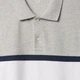 Поло длинное мужское GAP 451100963 2XL Серое (1159844350) - изображение 5