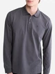 Поло длинное мужское Calvin Klein 344786217 2XL Серое (1159843817) - изображение 4