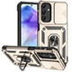 Чехол с защитой камеры Deexe Armor Slider для Samsung Galaxy A55 (A556) - Gold - изображение 1