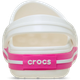 Детские сабо Crocs Juniors' Crocband™ Clog 34 Вайт/пинк 207006 - изображение 6