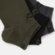 Набор женских носков коротких хлопковых Puma Elements Unisex Plain Sneaker 3P 94710903 35-38 3 пары Green/Black (8720245958257) - изображение 3