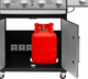 Grill gazowy ogrodowy Teesa BBQ 5006 MASTER 5 palników szafka na butlę 17kW TSA0250 (5901890118347) - obraz 11