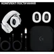 Навушники Logitech G Pro X 2 Lightspeed Wireless White (981-001269) - зображення 5