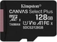 Карта памяти Kingston Canvas Select Plus microSDXC 128GB Class 10 A1 (SDCS2/128GBSP) - изображение 3