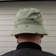 Панама Intruder Chilla Cotton з принтом олива One Size - зображення 6