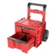 Ящик для інструментів на колесах, 20", 520x440x660, SYSTEM PRO Cart Plus Drawer 2 Red, SKRWQCP2PD2CZEPG001, QBRICK - изображение 3