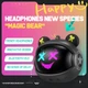 Ігрові бездротові навушники Onikuma T20 TWS — з кіберпанковим дизайном (Bluetooth 5.3, 45 мс, чорні) - зображення 3