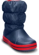 Детские зимние сапоги Crocs Winter Puff Boot Kids 29 темно синий/красный 14613 - изображение 11