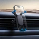 Автотримач для телефона Baseus Stable Gravitational Car Mount Air (Air Outlet Version) Black (SUWX020001) - изображение 8