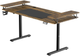 Biurko gamingowe ULTRADESK Highlander XXL Brown (UDESK-HGXL-OD) - obraz 7