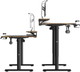 Biurko gamingowe ULTRADESK Highlander XXL Brown (UDESK-HGXL-OD) - obraz 8