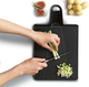 Deska do krojenia Joseph Joseph Chop2Pot składana czarna 45x26.3 cm (5028420005097) - obraz 5