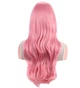 Парик женский розовый косплей, термоволокно DC WIG-104 - изображение 2