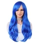 Парик синий длинный косплей VC wig-8836 - изображение 1