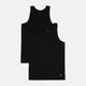 Набор маек нательных мужских U.S. Polo Assn 80189 S 2 шт Black (8680557176520) - изображение 1