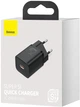 Зарядне Baseus Super Si 1Type-C PD25W QC3.0 чорний CCSP020101 - изображение 5