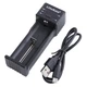 Зарядне LiitoKala Lii-100C для 1 елемента 10440-26700 Ni-Mh, Li-Ion, Li-Fe, від USB, 1-2А - изображение 1