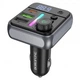 FM-модулятор BOROFONE BC50 Ascenso PD20W QC3.0 car BT FM чорний - изображение 3