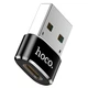 Перехідник HOCO UA6 Type-C to USB black - зображення 1