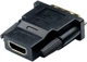 Перехідник ATCOM DVI male - HDMI female чорний 24pin 11208 - изображение 3