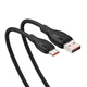 Кабель Baseus USB AM - Type-C Pudding Series P10355703111-00 100W 1.2m Black - зображення 4
