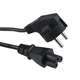 Кабель ATCOM IEC C5 (мікімаус) на євро вилку CEE 7/7 1.8m 10119 - изображение 1