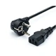 Кабель живлення ПК ATCOM CEE 7/7 - IEC C13 євровилка, довжина 1,8 м 4547 - изображение 2