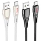 Кабель HOCO USB Type-C U133, data, 3A, 1.2м чорний - зображення 5