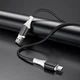 Кабель BOROFONE USB to Type-C BX79 silicone 3A 1m чорний - изображение 3