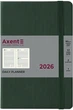 Щоденник Axent 2026 Partner Lines 145x210 мм 168 аркушів Темно-зелений (8815-26-23-A) - зображення 2
