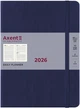 Щоденник Axent 2026 Grand Lines 195x255 мм 168 аркушів Синій (8831-26-02-A) - зображення 2