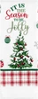Набор 2 хлопковых полотенца ARDESTO для кухни 38х63 см Christmas Tree зеленый (ART3863HT) - изображение 1
