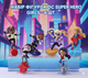 Набір фігурок Дівчата супергерої DC Super Hero Girls міні фігурки 6шт/набір 9 см - зображення 1