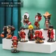 Фигурки Ван пис One Piece Большой куш аниме манга игровые фигурки 9 шт. игрушки для детей 7 см - изображение 3