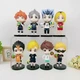 Набор фигурок Волейбол Куроко Kuroko no Basuke Чиби аниме детские игрушки 8 шт 10 см - изображение 6