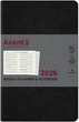 Щотижневик Axent 2026 Partner City Soft 125x195 мм 96 аркушів Чорний (8521-26-01-A) - зображення 2