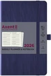 Щотижневик Axent 2026 Partner Lines 125x195 мм 96 аркушів Темно-синій (8515-26-02-A) - зображення 2